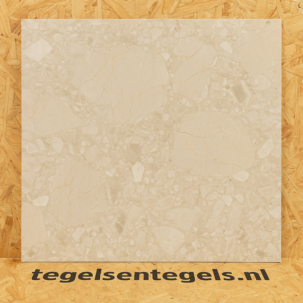 Vloertegels Masone, Bergamo beach, maat 59.3x59.3x1.0 cm.