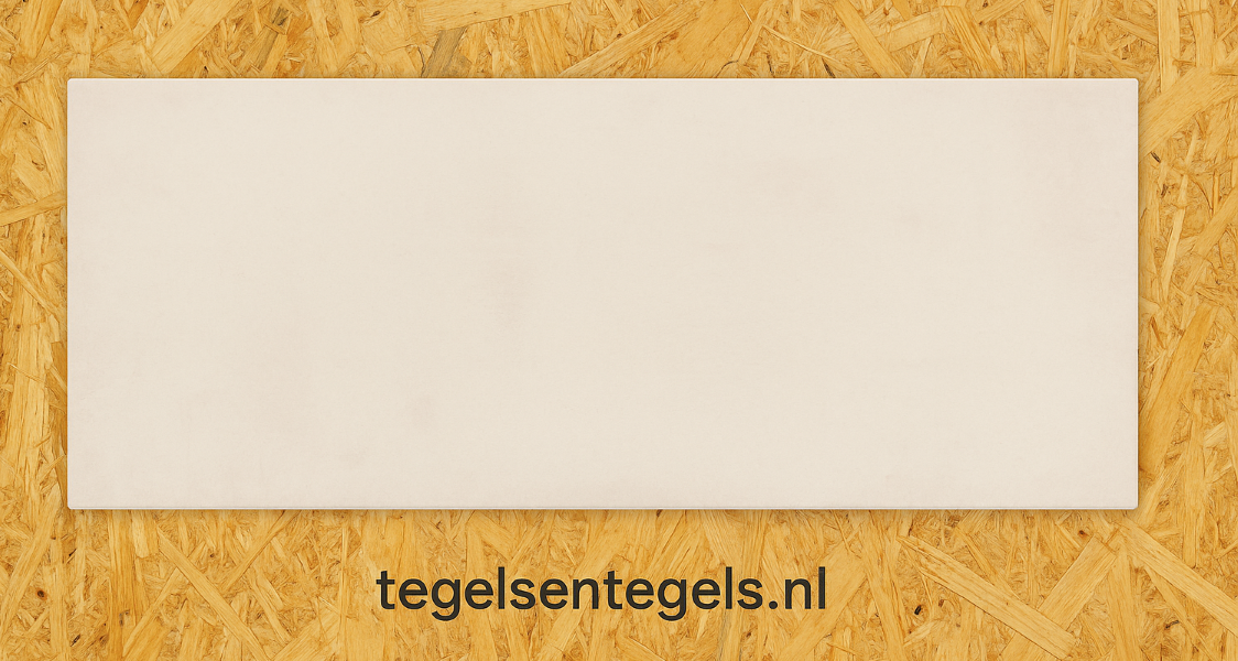 Wandtegels Ùnico nude, maat 31.6x100x1.0 cm.