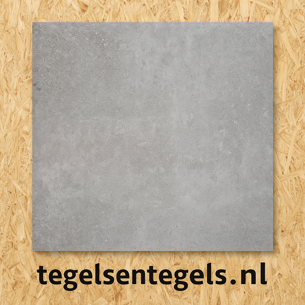 Vloertegels Squares Bizzarone cemento, maat 75x75x1.0 cm.