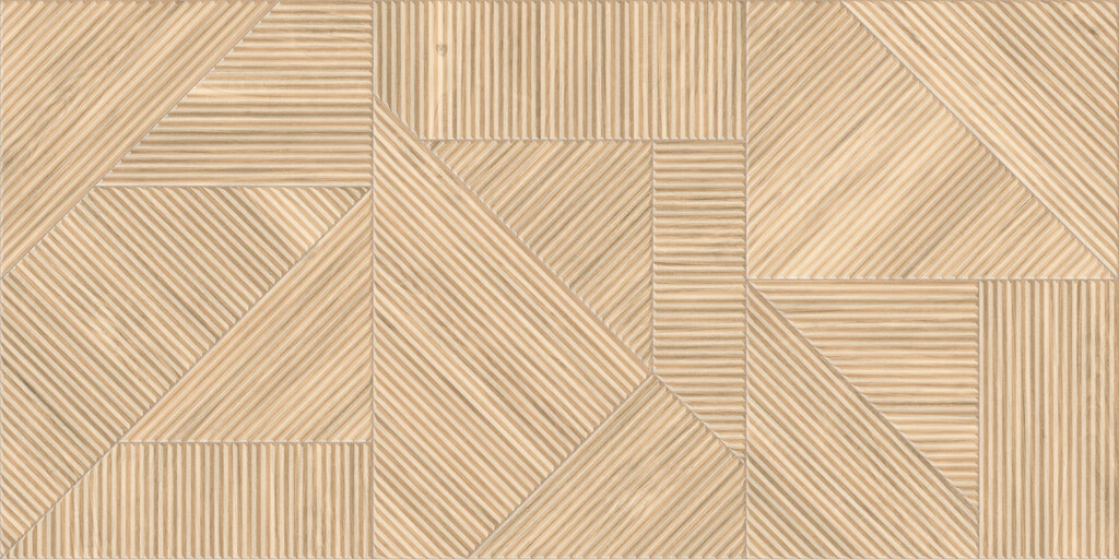 Wandtegels Ùnico Borbona fuoco decor, maat 60x120x1.0 cm.