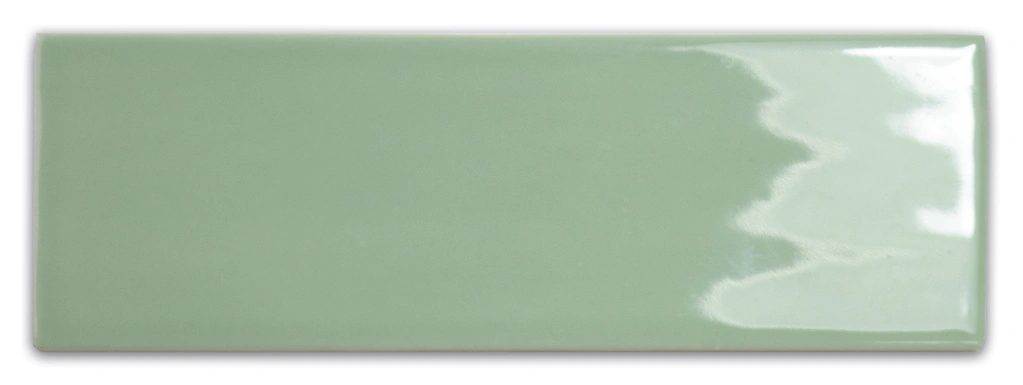Wandtegels Ùnico Borca mint, maat 5.2x16x0.5 cm.