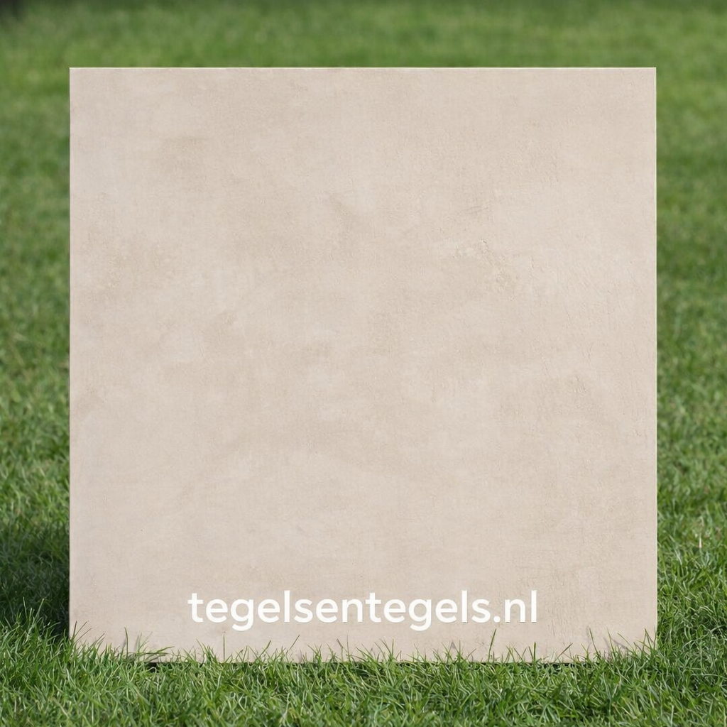 Terrastegels Masone Borno sand, maat 60x60x2.0 cm.