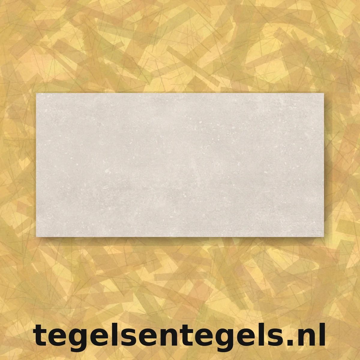 Wandtegels Abetone Augusta light grey, maat 30.5x60.5x1.0 cm.
