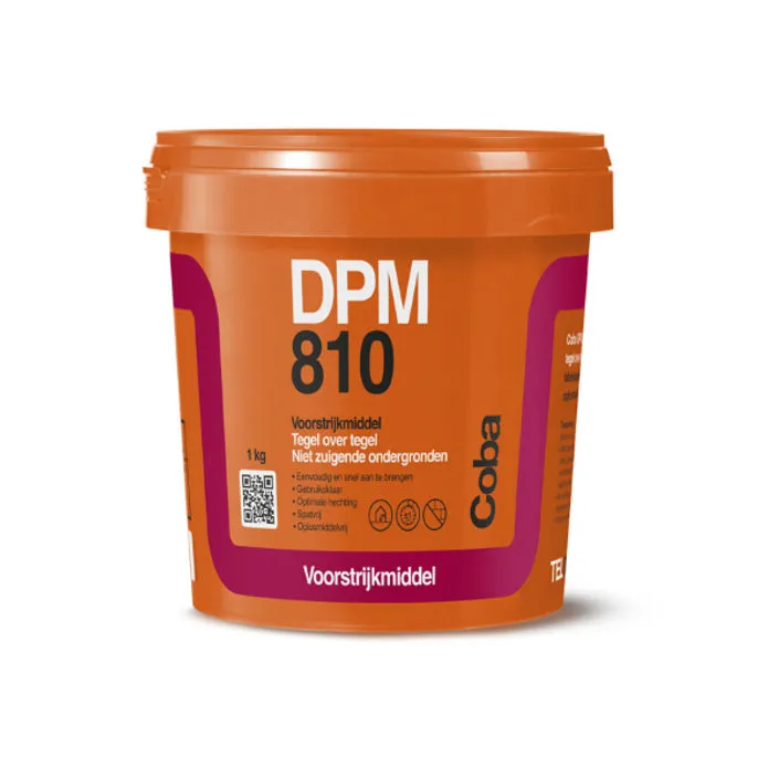 Coba DPM 810 Voorstrijkmiddel 1 kg. ( niet zuigende ondergrond)