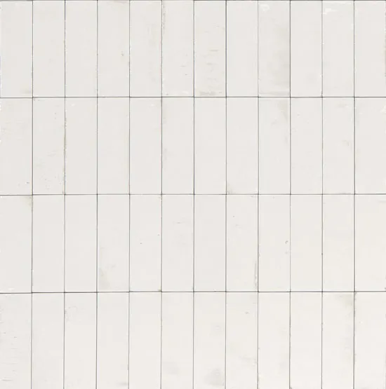 Wandtegels Ùnico bianco glos, maat 5x15x1.0 cm.