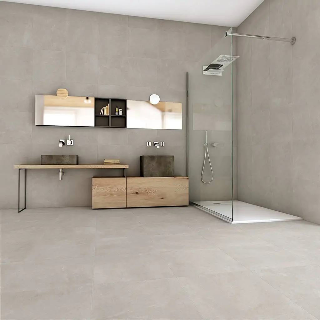 Vloertegels Masone Bibbiane polvere, maat 60x60x0,8 cm.