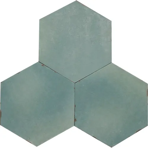 Vloertegels Ùnico, Biella bettina blue, maat 14x16x1.0 cm.